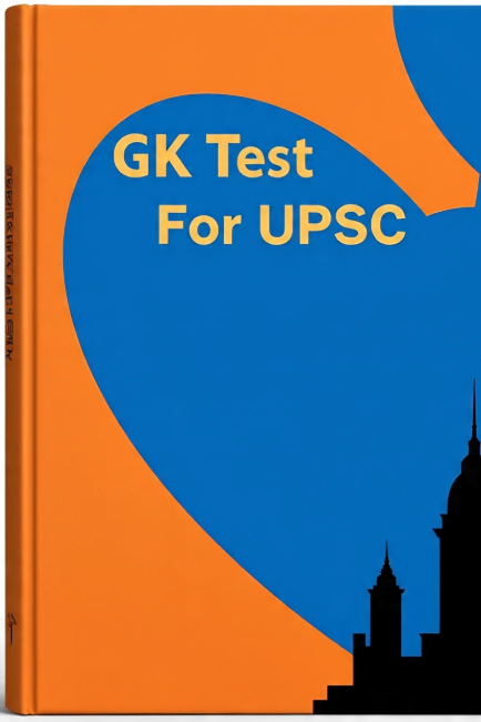 Gk Test Book 2025 For UPSC