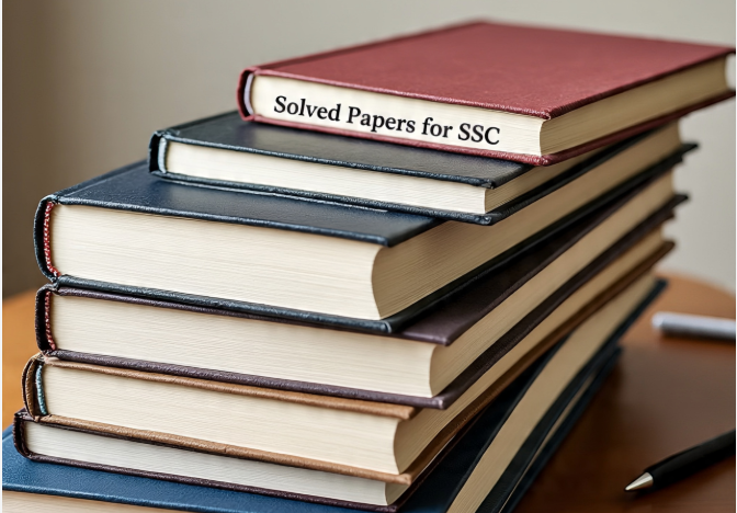 40 Solved Paper Book for SSC Review in Hindi